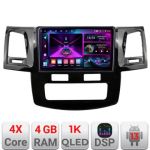 Navigatie Toyota Hilux 2008-2014 A-143  4+64 InCell Display 1K Android Waze USB Navigatie Internet Youtube Radio CarStore Technology