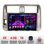 Navigatie Toyota Prado 2010-2013 A-347  4+64 InCell Display 1K Android Waze USB Navigatie Internet Youtube Radio CarStore Technology