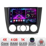 Navigatie BMW Seria 1 E87 2007-2011 clima manuala A-bmw117-manual  4+64 InCell Display 1K Android Waze USB Navigatie Internet Youtub CarStore Technology