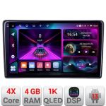 Navigatie Fiat Tipo 2015-2021 A-TIPO  4+64 InCell Display 1K Android Waze USB Navigatie Internet Youtube Radio CarStore Technology