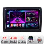 Navigatie Fiat ducato 2022- A-DUCATO Ecran Qled,2Gb Ram,32Gb Hdd,USB,Bluetooth,Wifi CarStore Technology