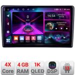 Navigatie Ford Focus C-max S-max Galaxy Mondeo unitati ovale dedicata Android radio gps internet 4+64 InCell Display 1K kit-ford-oval+EDT-E209-RK CarStore Technology