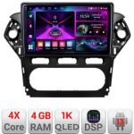 Navigatie Ford Mondeo 2010-2014 A-MONDEO-CLIMA  4+64 InCell Display 1K Android Waze USB Navigatie Internet Youtube Radio CarStore Technology