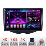Navigatie Hyundai Veloster Android radio gps internet  4+64 InCell Display 1K kit-veloster+EDT-E209-RK CarStore Technology