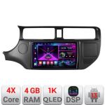 Navigatie Kia Rio 2011-2014 A-rio-11  4+64 InCell Display 1K Android Waze USB Navigatie Internet Youtube Radio CarStore Technology