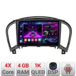 Navigatie Nissan Juke 2010-2015 A-JUKE  4+64 InCell Display 1K Android Waze USB Navigatie Internet Youtube Radio CarStore Technology