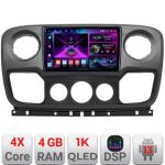 Navigatie Opel Movano, Renault Master 2010-2021 Android radio gps internet 4+64 InCell Display 1KGB 4-Core Kit-movano+EDT-E210-RK V1 CarStore Technology