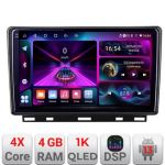 Navigatie Renault Clio 5 A-Clio5  4+64 InCell Display 1K Android Waze USB Navigatie Internet Youtube Radio CarStore Technology