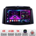 Navigatie Renault Koleos 2009-2016 A-KOLEOS  4+64 InCell Display 1K Android Waze USB Navigatie Internet Youtube Radio CarStore Technology