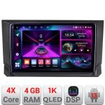 Navigatie Seat Ibiza 2017- A-IBZ  4+64 InCell Display 1K Android Waze USB Navigatie Internet Youtube Radio CarStore Technology