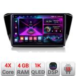 Navigatie Skoda Superb 3 2015-2017 A-932  4+64 InCell Display 1K Android Waze USB Navigatie Internet Youtube Radio CarStore Technology