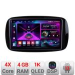 Navigatie Smart For Two 2015- A-Smart15  4+64 InCell Display 1K Android Waze USB Navigatie Internet Youtube Radio CarStore Technology