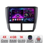 Navigatie Subaru Forester 2007-2013 A-SU01  4+64 InCell Display 1K Android Waze USB Navigatie Internet Youtube Radio CarStore Technology