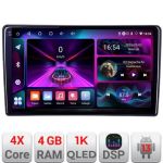 Navigatie Toyota Auris 2007-2013 A-auris-2013  4+64 InCell Display 1K Android Waze USB Navigatie Internet Youtube Radio CarStore Technology