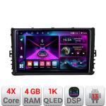 Navigatie Toyota Auris Corolla 2017-2018 A-auris-2017  4+64 InCell Display 1K Android Waze USB Navigatie Internet Youtube Radio CarStore Technology
