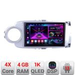 Navigatie Toyota Yaris 2010-2018 A-YARIS10  4+64 InCell Display 1K Android Waze USB Navigatie Internet Youtube Radio CarStore Technology