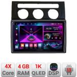Navigatie VW Touran 2003-2009 clima automata A-touran2  4+64 InCell Display 1K Android Waze USB Navigatie Internet Youtube Radio CarStore Technology