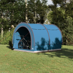 Cort pentru depozitare biciclete Albastru 256 x 222 x 182 cm GartenMobel Dekor
