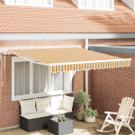 Cortina Retractabilă Multicolor 300 x 250 cm Tesatura GartenMobel Dekor