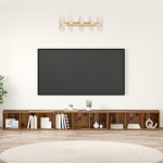 Cabinet TV 3 pcs Lemn vechi 37 x 35 x 107.5 cm Lemn stratificat GartenMobel Dekor