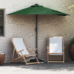 Parasol de Grădină Verde 294 x 150 x 223 cm țesătură GartenMobel Dekor