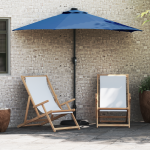 Parasol de Grădină albastru 294 x 150 x 223 cm țesătură GartenMobel Dekor
