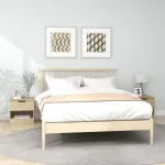 Noptiere, 2 buc., stejar sonoma, lemn prelucrat GartenMobel Dekor