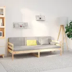 Pat de zi fără saltea, 90x190 cm, lemn masiv de pin GartenMobel Dekor