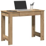 Birou, stejar artizanal, 100x45x75 cm, lemn prelucrat GartenMobel Dekor