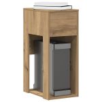 Suport turn pentru computer cu sertar Artisan Stejar 30x44x74cm GartenMobel Dekor