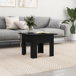 Masă de cafea Stejar negru 55 x 55 x 42 cm GartenMobel Dekor