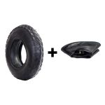 Set cauciuc + camera roaba - 4.00-8 (mixt) - 6PR
dungi rosu + albastru PowerTool TopQuality