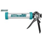 TOTAL - PISTOL PENTRU SILICON - 9" - TUB SI MANER ALUMINIU RANFORSAT (INDUSTRIAL) PowerTool TopQuality