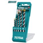 TOTAL - SET BURGHIE PENTRU BETON: 5 BUC (INDUSTRIAL) PowerTool TopQuality