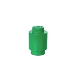 LEGO Cutie depozitare rotunda LEGO 1 verde inchis Quality Brand