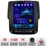 Navigatie Dodge Ram 2013-2018 Edonav Tesla Qled 9.7",Quad core,4Gb RAM,64Gb Hdd,DSP,Carplay,Android Auto,Bluetooth Incell Display 1K CarStore Technology