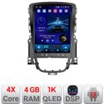 Navigatie Opel Astra J 2009-2017 tip tesla radio gps internet 4 Core carplay android auto 4+64 Incell Display kit-tesla-072+EDT-E220-RK CarStore Technology