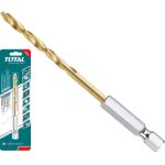 TOTAL - BURGHIU CU CAP BIT PRINDERE HEXAGONALA HSS 3MM PowerTool TopQuality