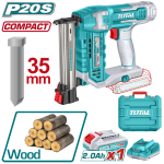 TOTAL - PISTOL PENTRU CUIE 20V-2.0Ah 15mm-35mm(INCLUDE ACUMULATOR+ INCARCATOR) PowerTool TopQuality
