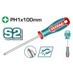 TOTAL - SURUBELNITA PHILLIPS- PH1 - 5.0MM - 100MM - S2 (INDUSTRIAL) PowerTool TopQuality