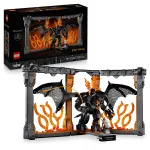 LEGO Stăpânul inelelor: Dioramă pentru bibliotecă cu un Balrog Quality Brand