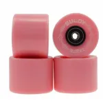 Roti Skateboard - 60 x 45 mm, Set 4 buc, Roz Ultimate FactoryBikes