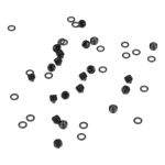 Set Screw/O-Ring Banjo Bolt Bleed - Black Ultimate FactoryBikes