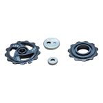 5.0 Rear Derailleur Pulley Assy - Silver-Black Ultimate FactoryBikes