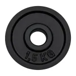Disc Greutate Dhs Otel, 1.5 Kg, Negru Ultimate FactoryBikes