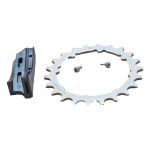 HammerSchmidt Chain Ring/Guide - 22 T, Silver Ultimate FactoryBikes