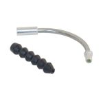 Ghidaj Forma J-Pipa Cablu V-Brake Fibrax Fcb2290 - Argintiu Ultimate FactoryBikes