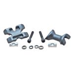 Kit Prindere Post Double Clamp, Gri Ultimate FactoryBikes