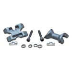 Kit Prindere Post Double Clamp, Gri Ultimate FactoryBikes