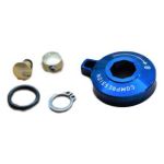 Motion Control Compression Knob Standard Alum W/ Cir-Clip - Blue Ultimate FactoryBikes